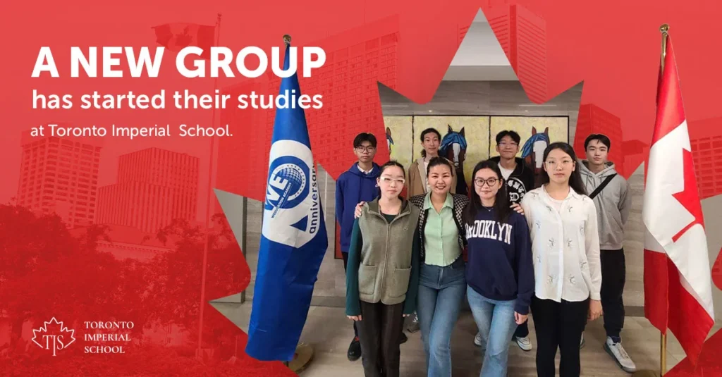 A new group has started their studies at Toronto Imperial School.